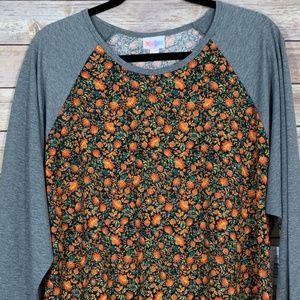 LuLaRoe Women's Randy Baseball Top
